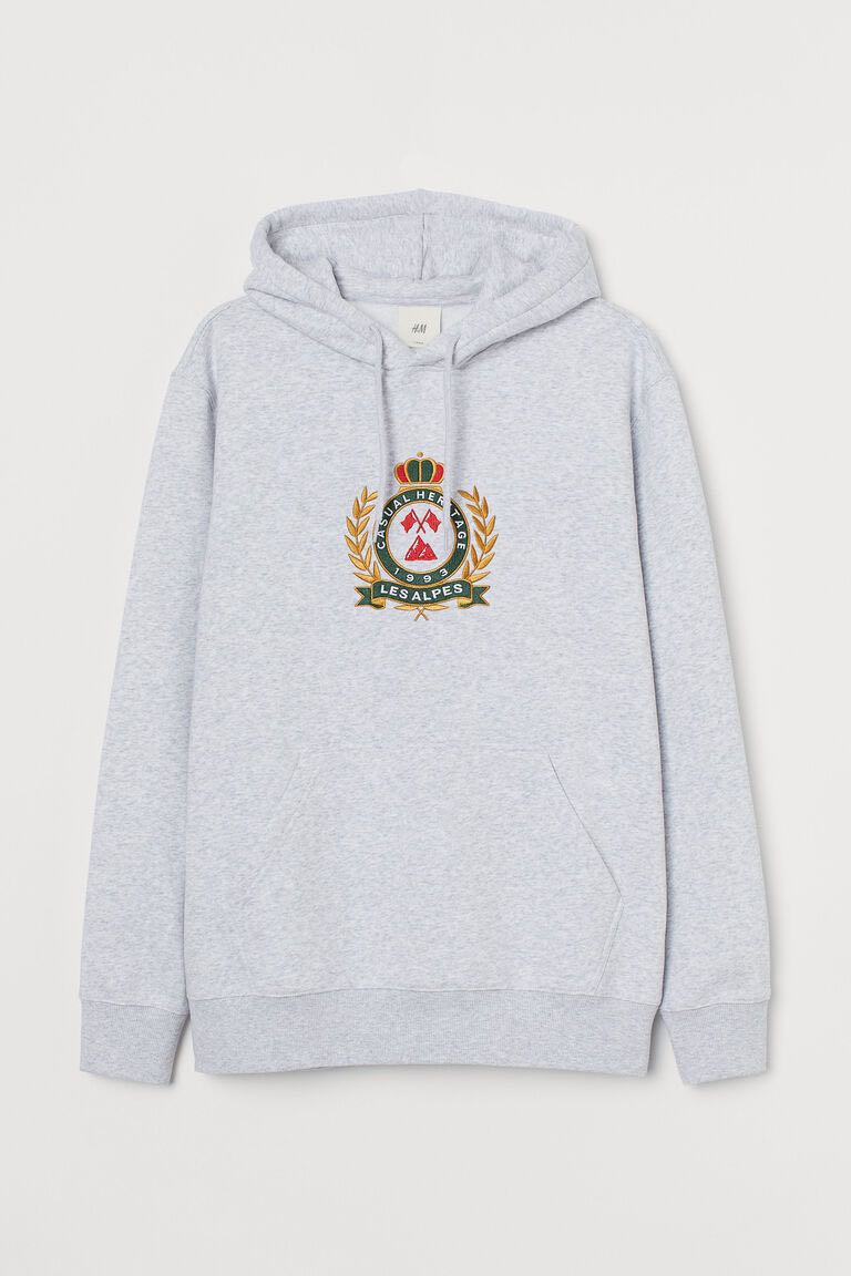 H&M les alpes grey