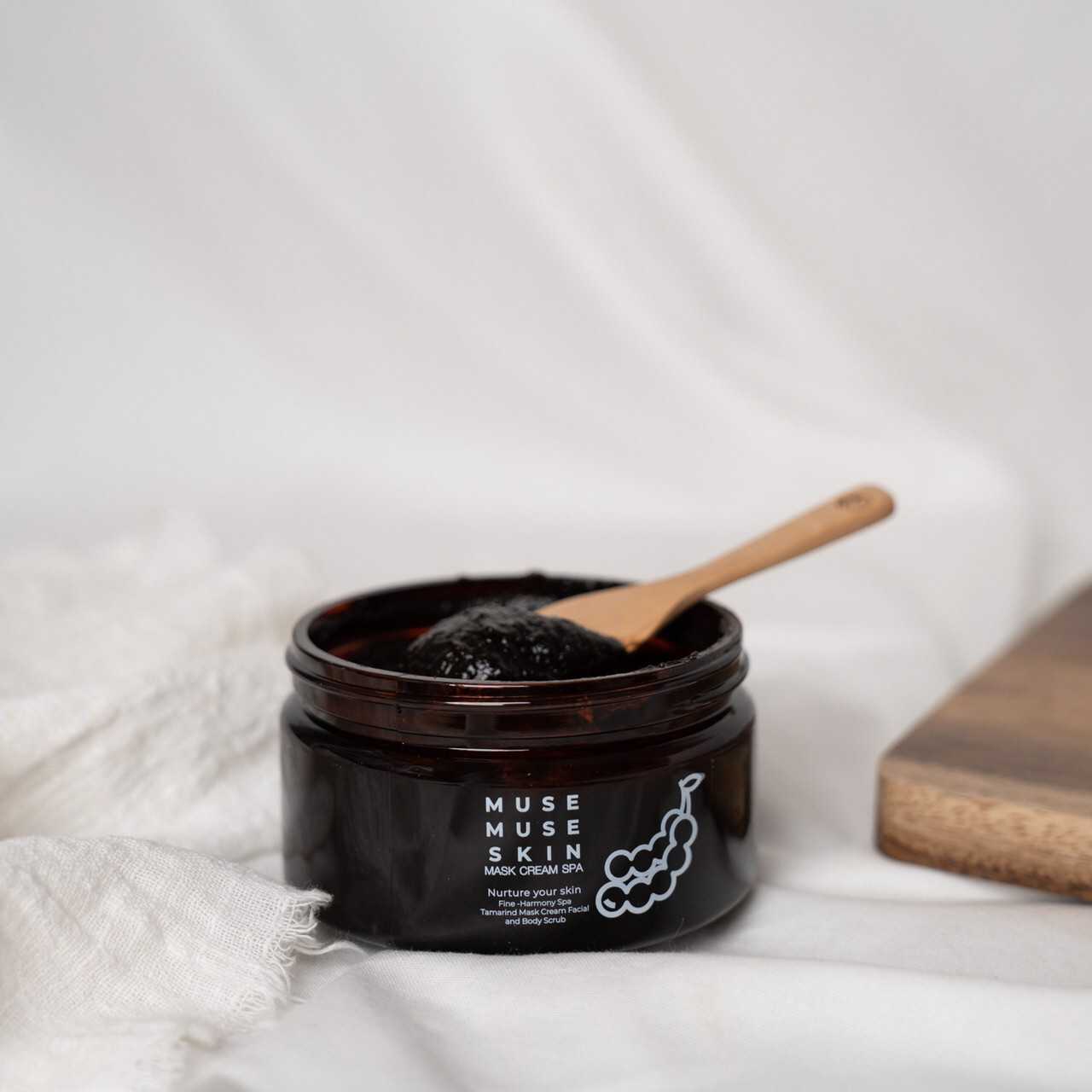 Mask Cream Spa L + ไม้พาย