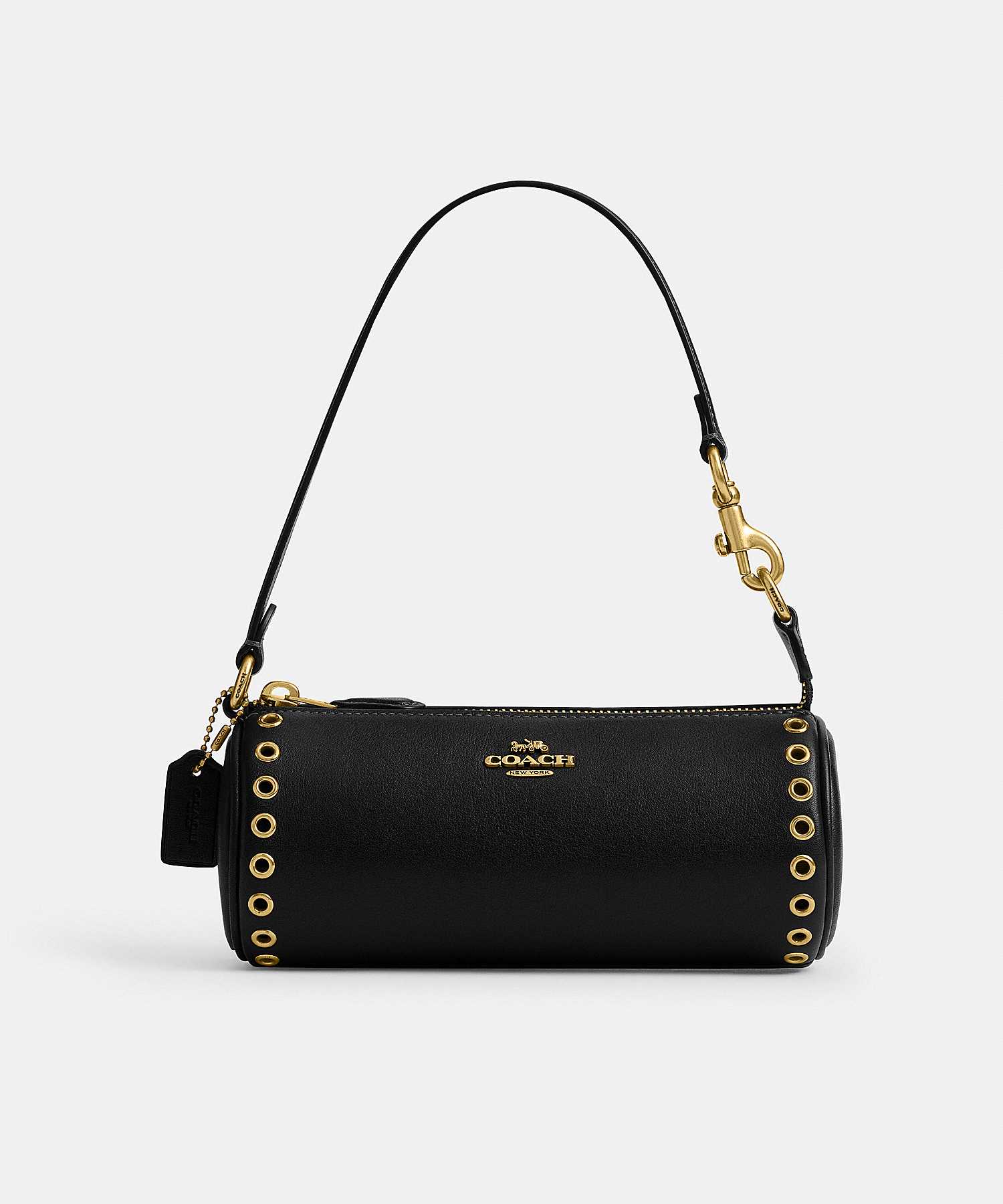 COACH NOLITA BARREL BAG WITH GROMMETS CZ013 B4/BK