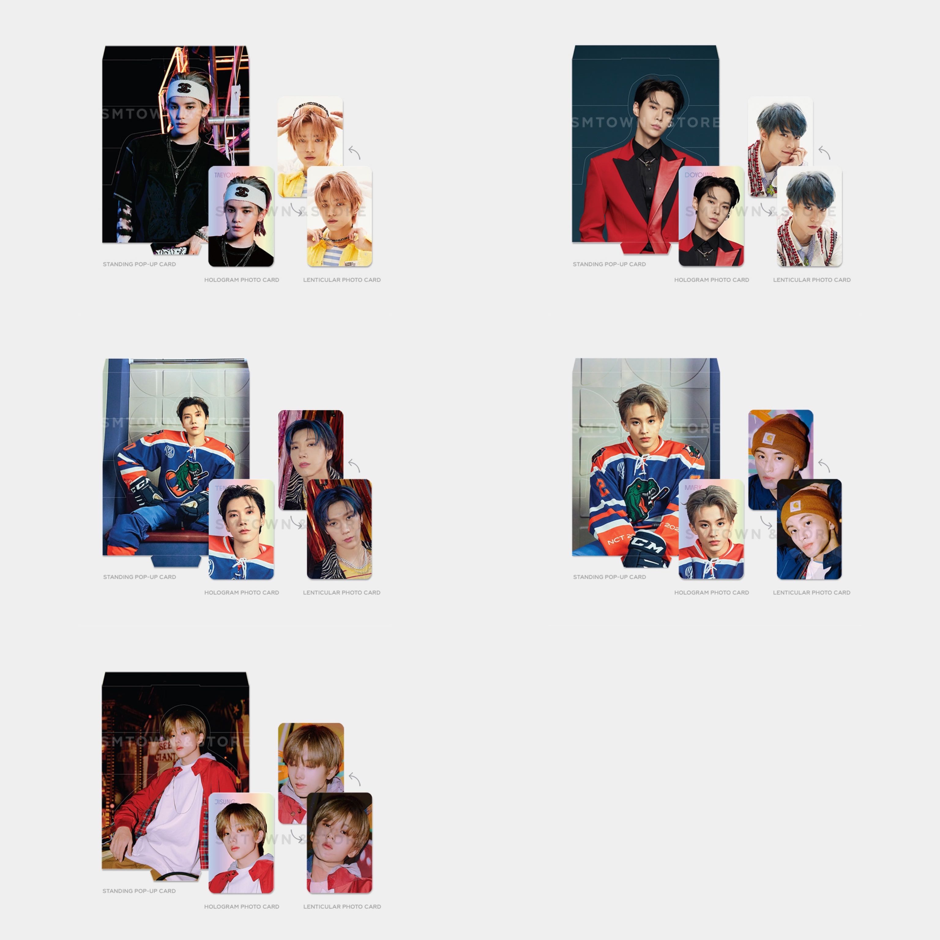 NCT Lenticular Photocard Set