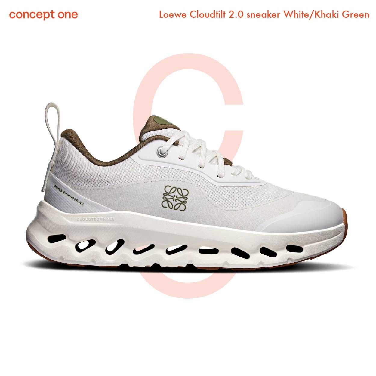 Loewe x On Cloudtilt 2.0 White Khaki