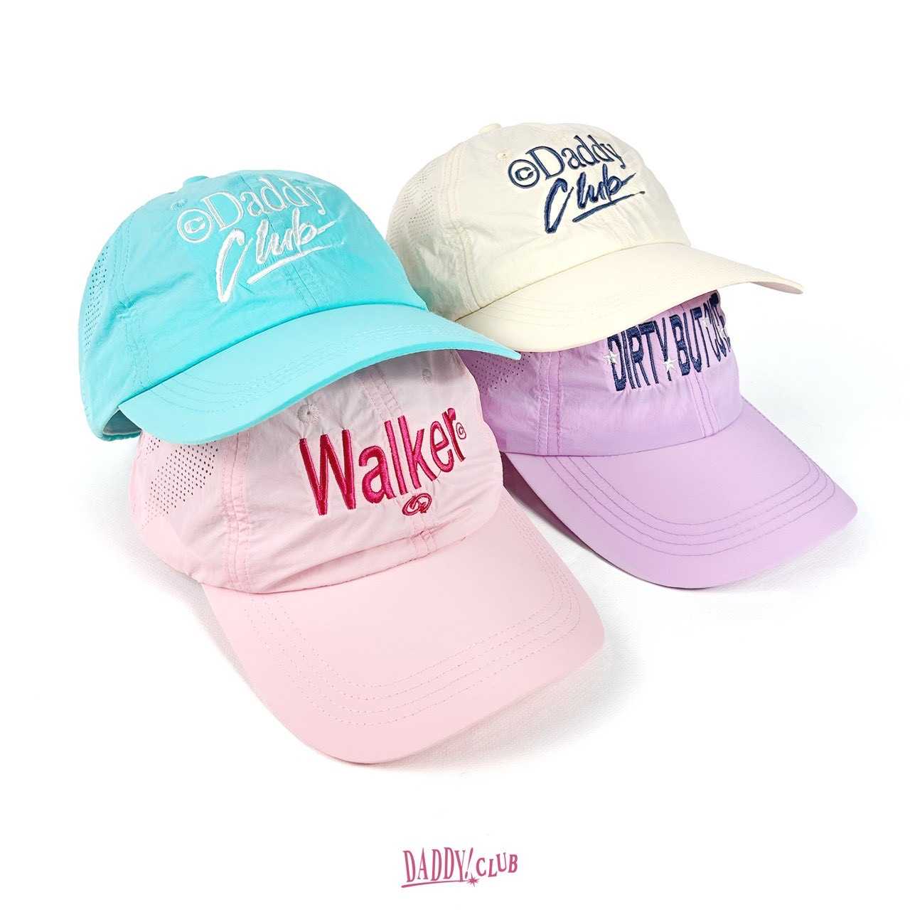 DADDYCLUB | Nylon Cap หมวกแก๊ป ผ้าnylon สุดน่ารัก