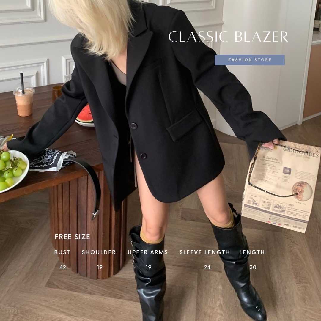 Classic Blazer  พร้อมส่ง