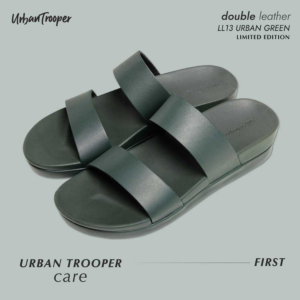 รองเท้า Urban Trooper Care รุ่น First สีเขียว  (LL13 Urban Green) รองเท้าเเตะ /Female