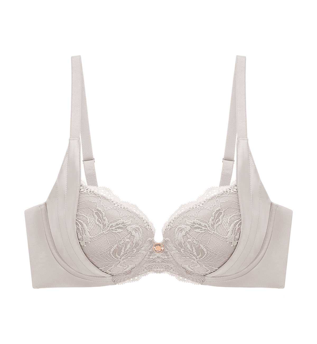 Triumph 10221400 Florale Rose Lilies WHU-R 7570 เสื้อชั้นในมีโครง สีเทา