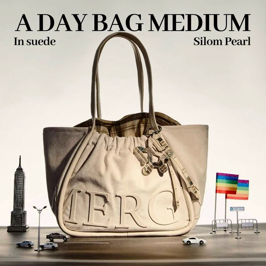 MERGE A Day Bag Medium -   Silom Pearl