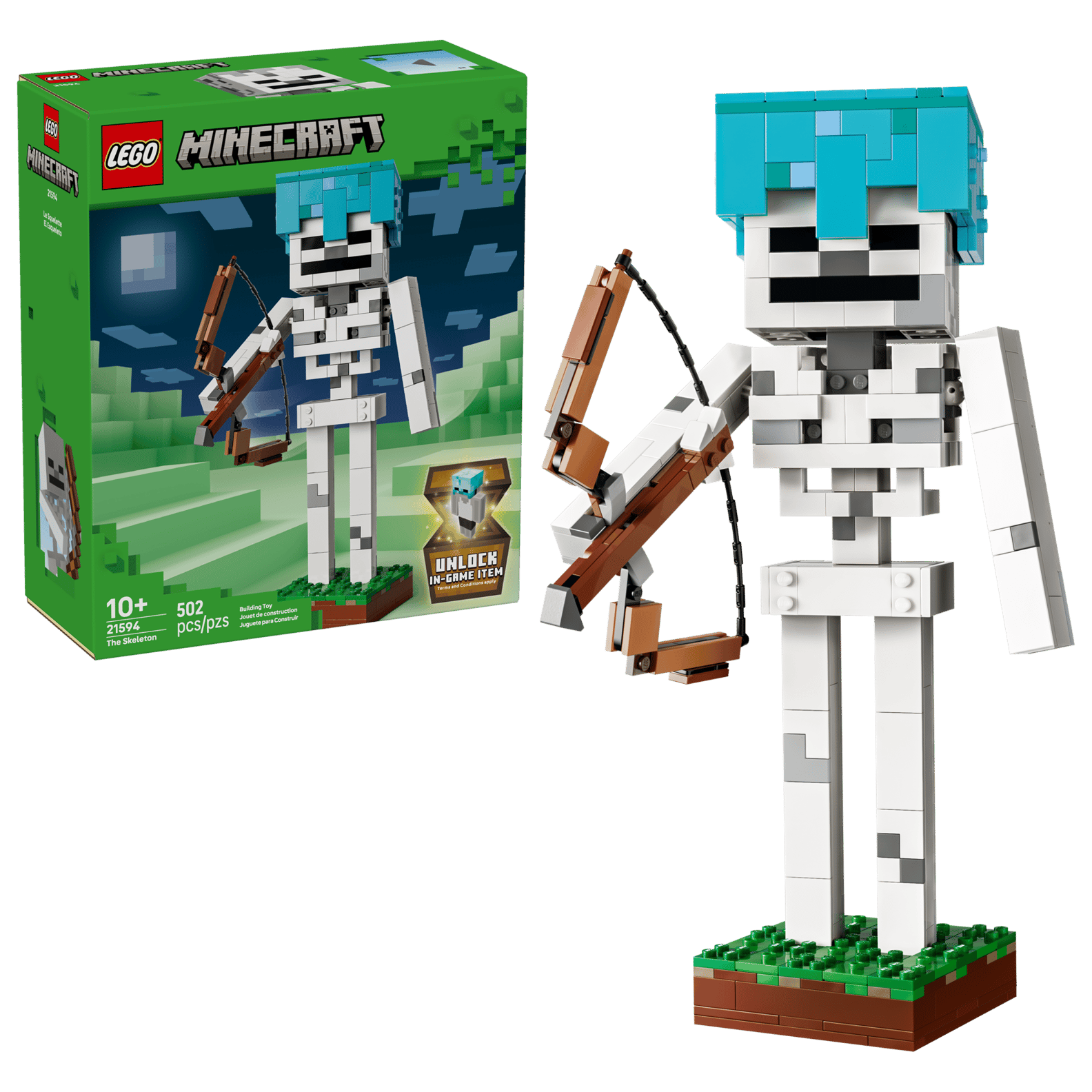 LEGO 21594 The Skeleton(สินค้าซื้อแล้วไม่รับเปลี่ยนคืน)