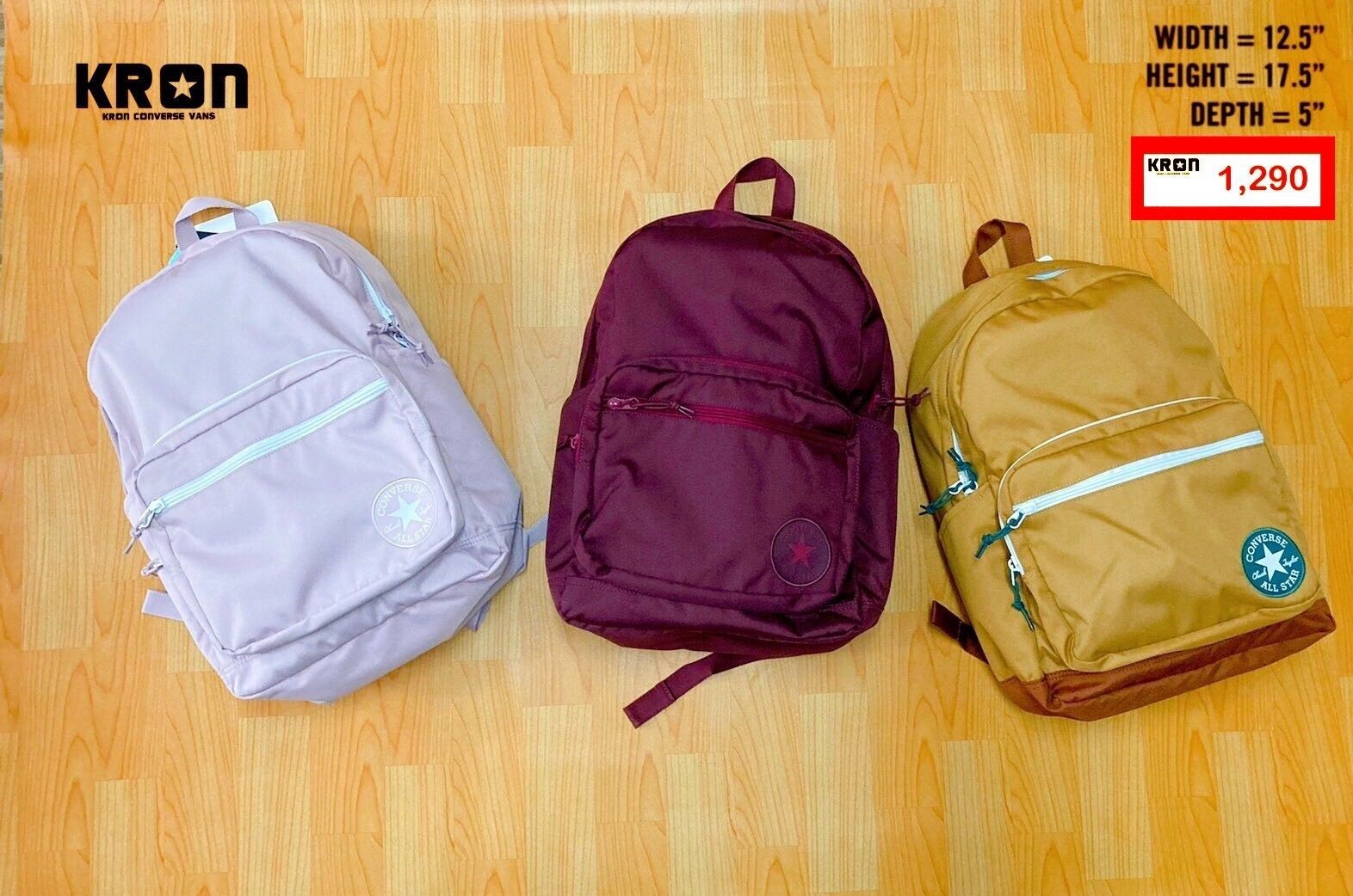 กระเป๋าเป้ CONVERSE GO 2 BACKPACK BAG