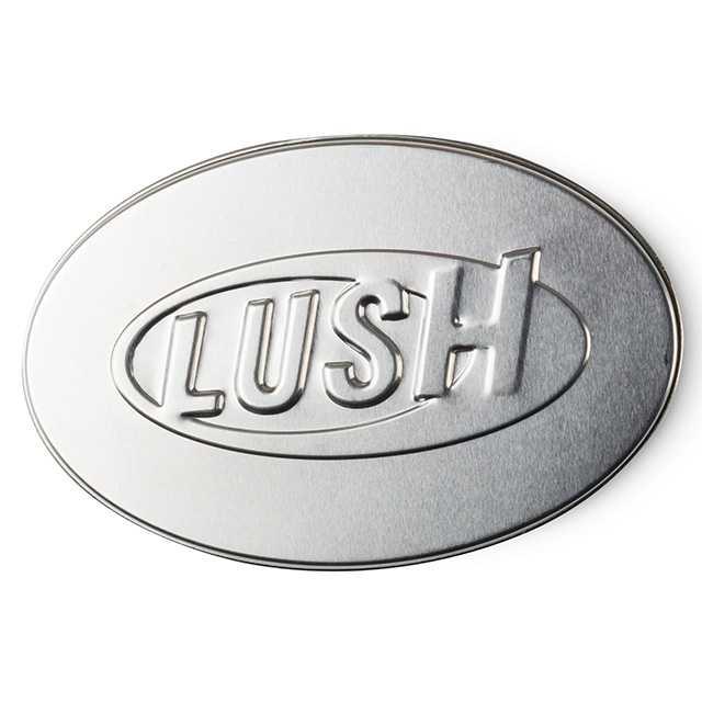 LUSH กล่องเหล็กทรงรี  OVAL TIN