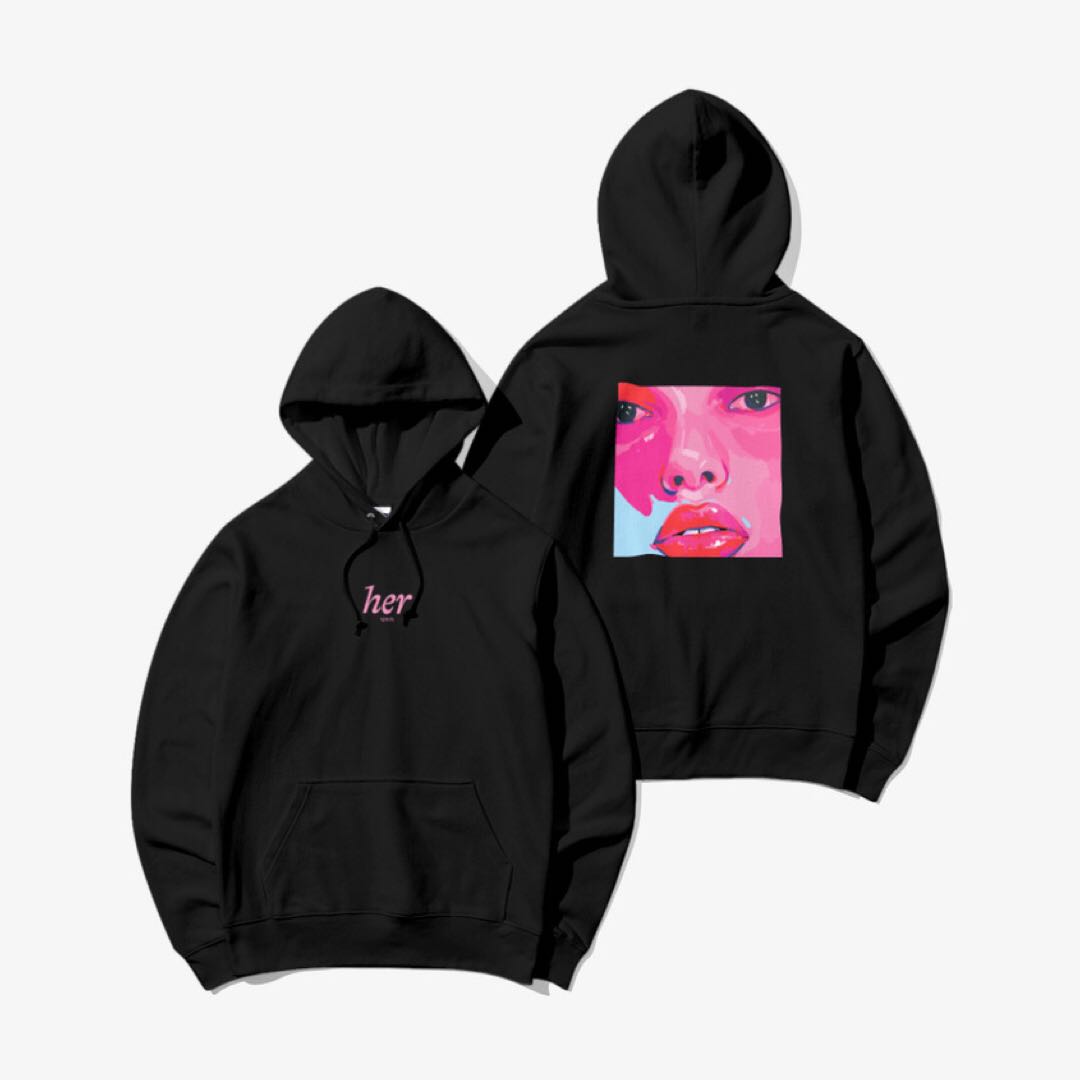 adoy her hoodie