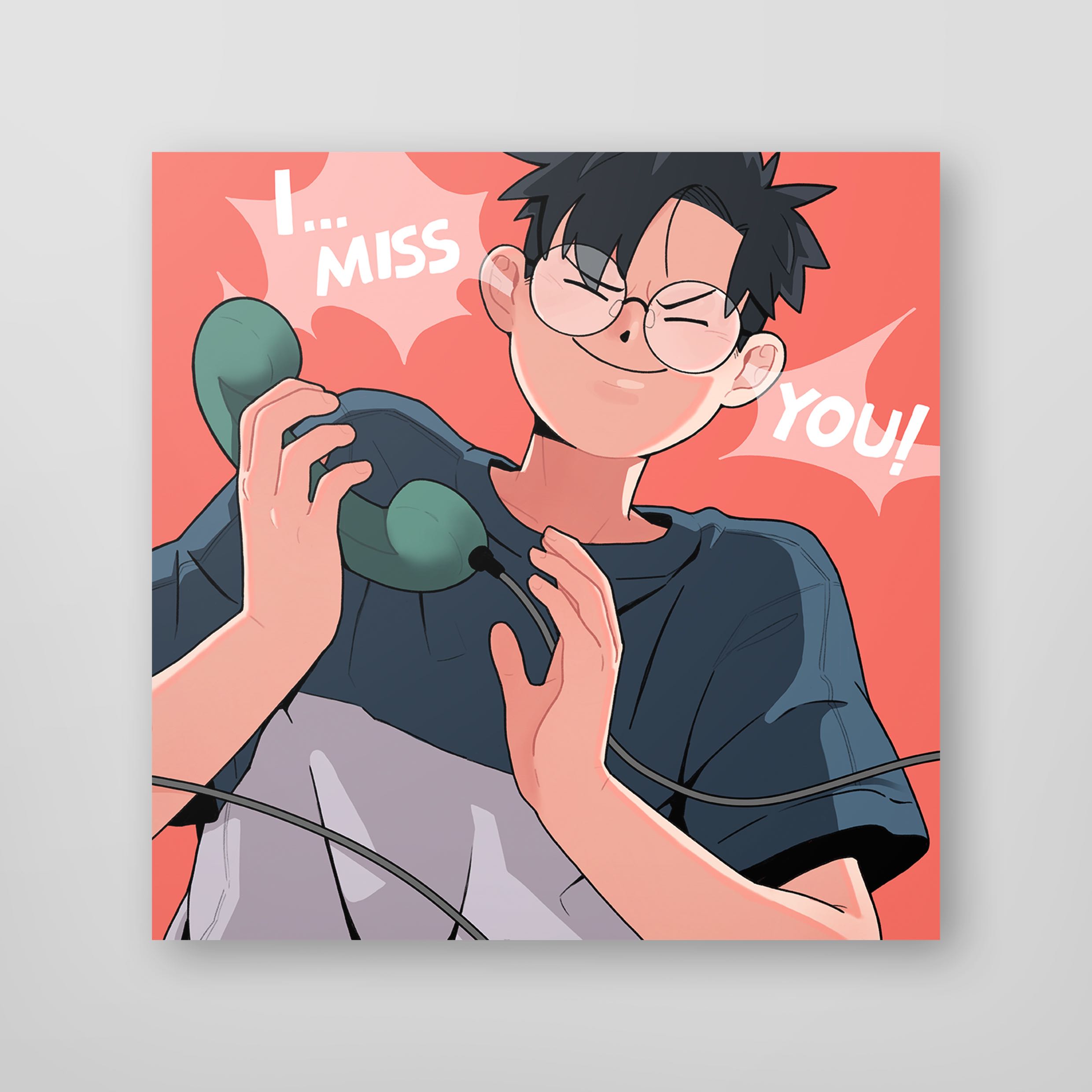 Telephone Kraam Postcard