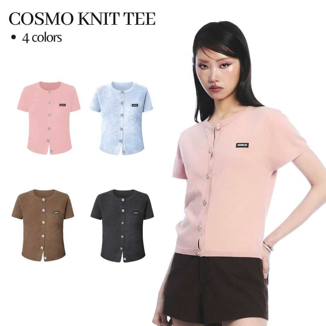Merge Official - Cosmo Knit Tee (พร้อมส่ง)