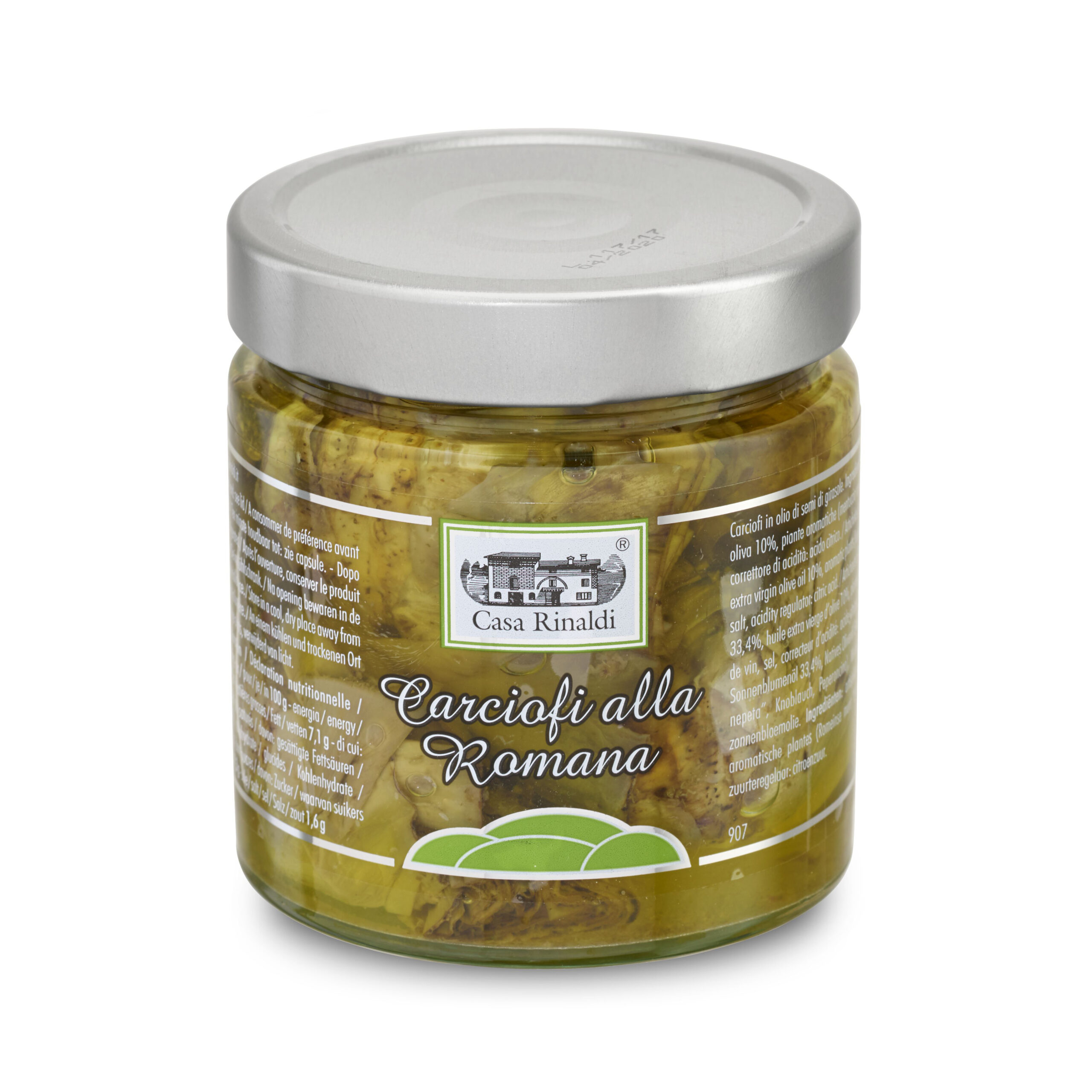 Artichokes Romana Style Casa Rinaldi 340 gr