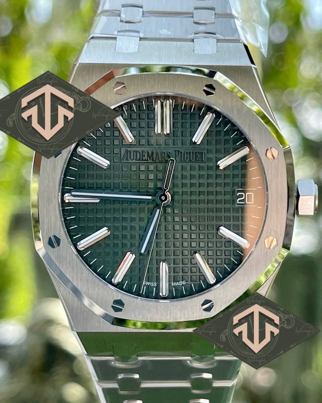 Audemars Piguet AP 50th Anniversary 2022 Ref.15510ST.04 Royal Oak Green Dial ZF 