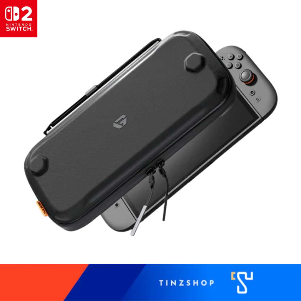 [Switch2] Geekshare GESTAC Carrying Case กระเป๋าพกพา Nintendo Switch 2 กันกระแทก  ใส่เกมได้ 12 ช่อง