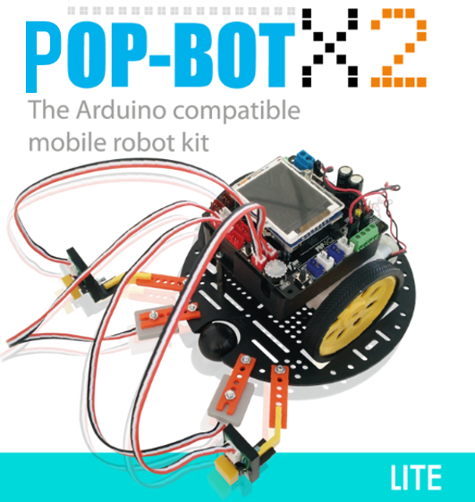 พร้อมส่ง !! หุ่นยนต์ POP-BOT X2 Lite
