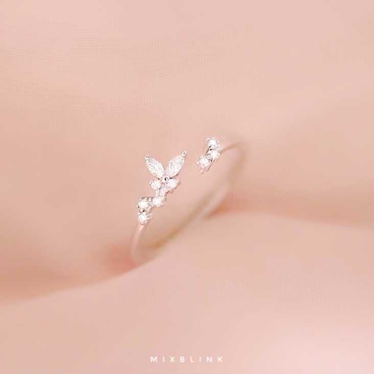 แหวน Lavender - ส่งฟรี EMS ( เงินแท้ 92.5% )