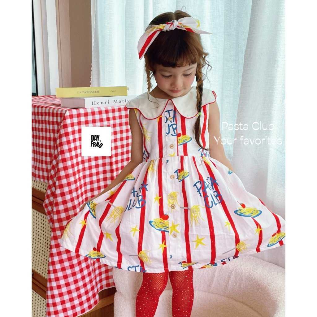 Lot 2 Pasta Club Girl Dress PRPT03 ( พร้อมส่ง )
