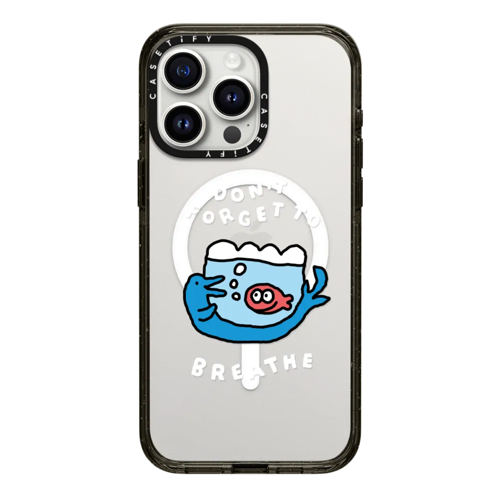 [พร้อมส่ง] CASETiFY | JOGUMAN Don't Forget to Breathe