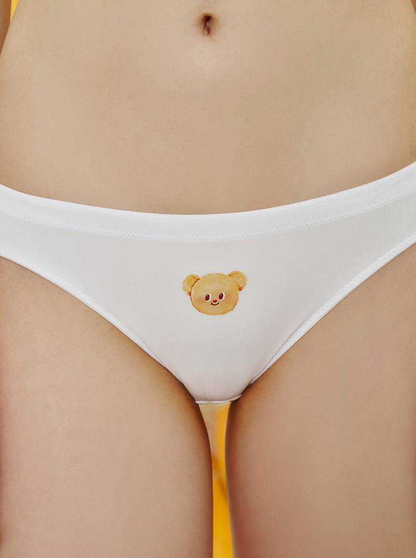 Butterbear x Sabina กางเกงในทรงบิกินี่ รหัส SUL24054CR - สีครีม