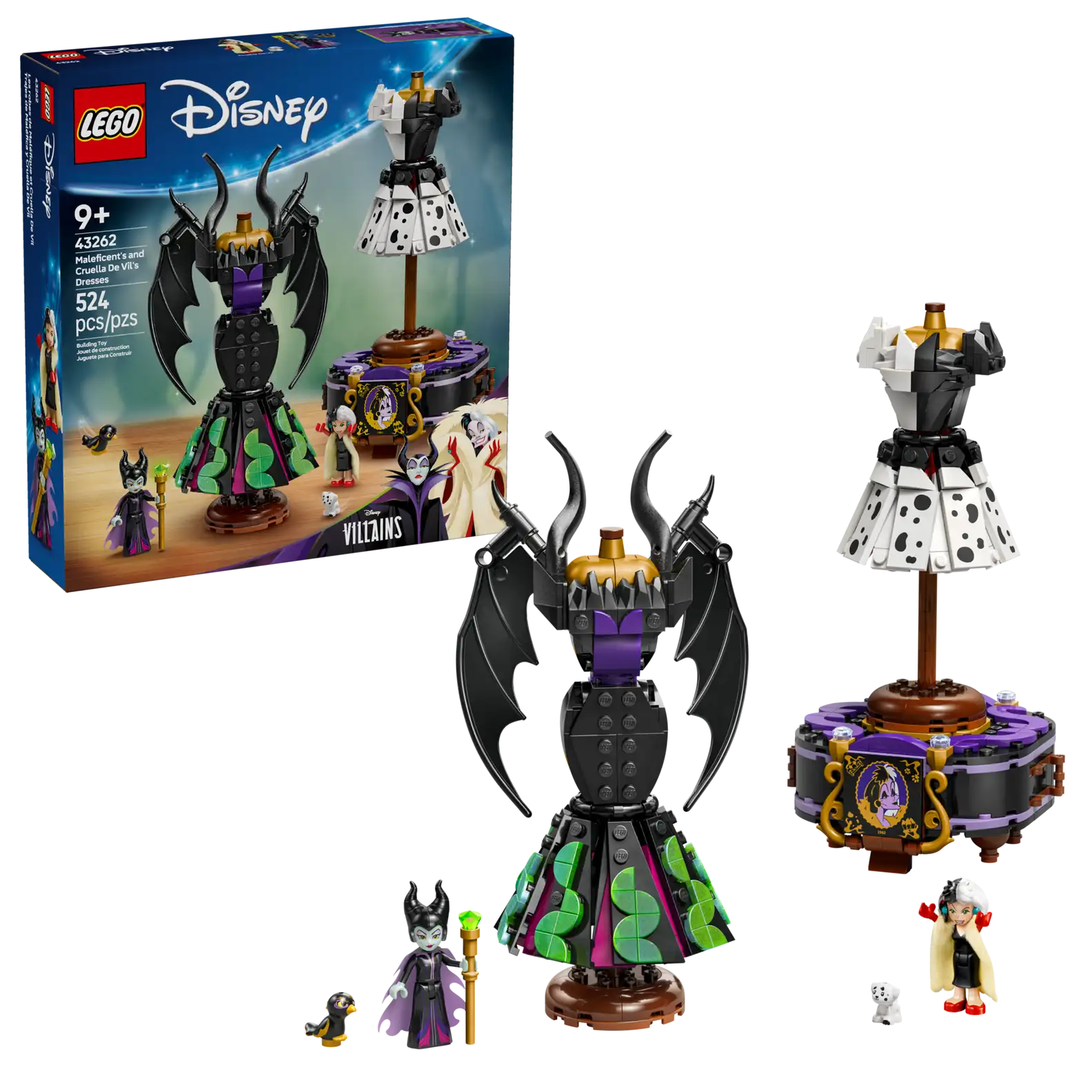 LEGO 43262 Maleficent's and Cruella De.. (สินค้าซื้อแล้วไม่รับเปลี่ยนคืน)