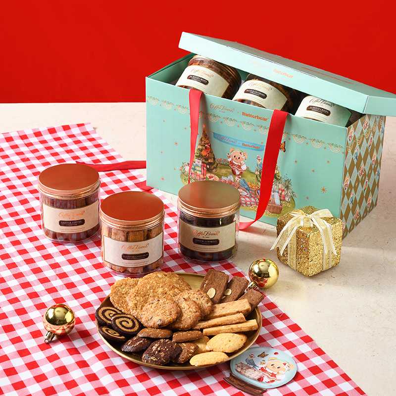 Deluxe Signature Cookies Gift Set (6 กระปุก)