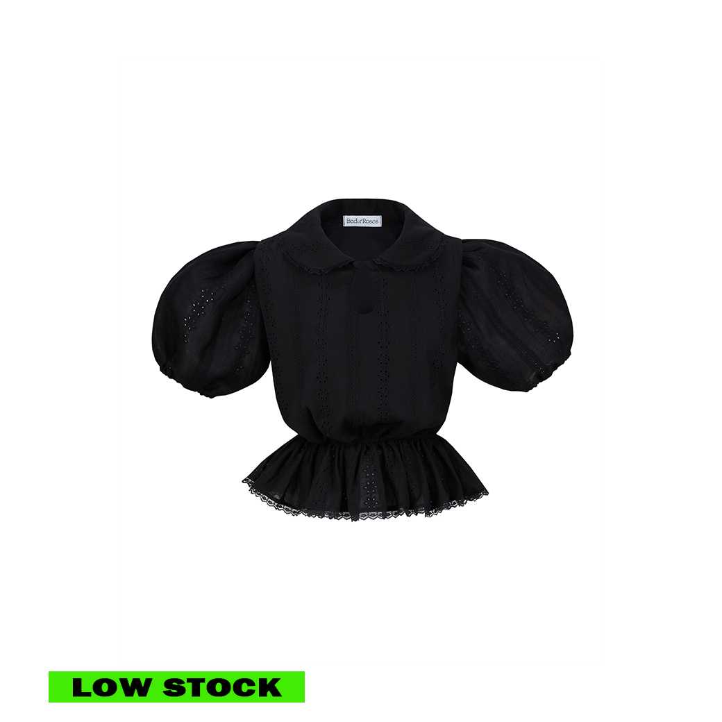 REESE BLOUSE - BLACK