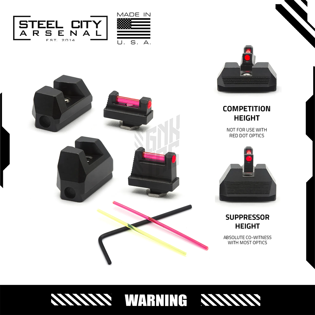 Steel City Arsenal Sight Fiber Optic