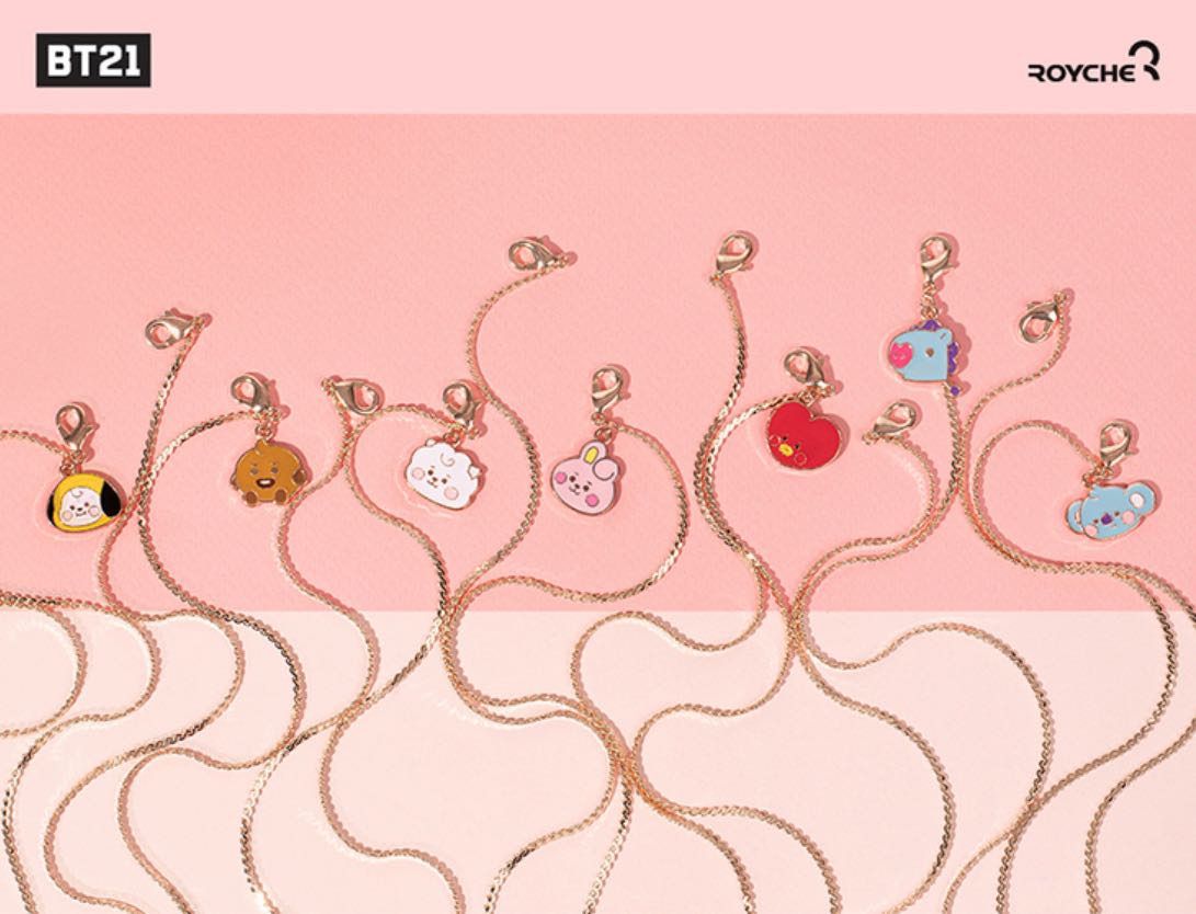 พร้อมส่งที่ไทย🎉สายคล้องแมส Baby BT21 ของแท้100%