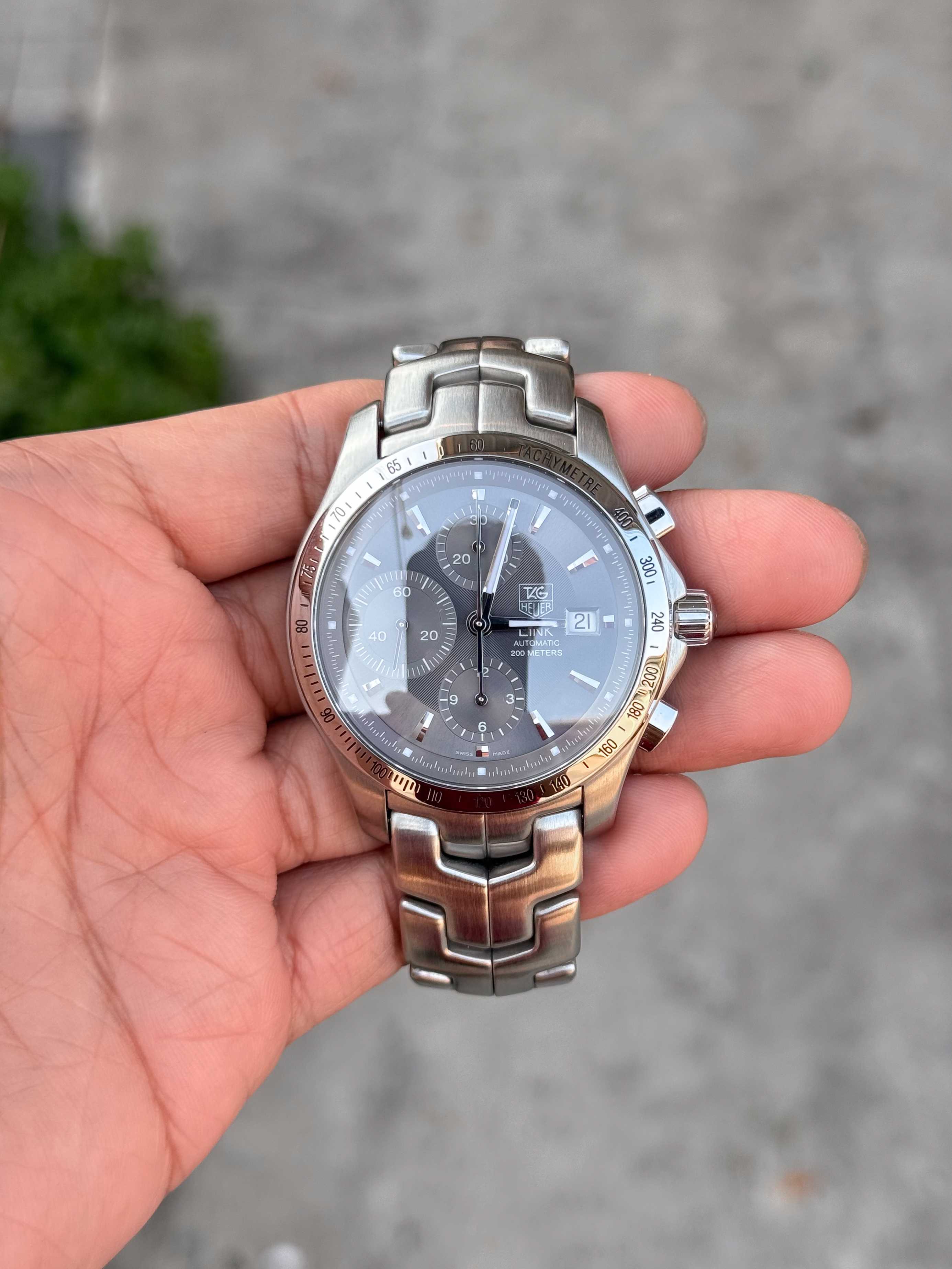 Tag Heuer Link Automatic Calibre 16 Chronograph King Size