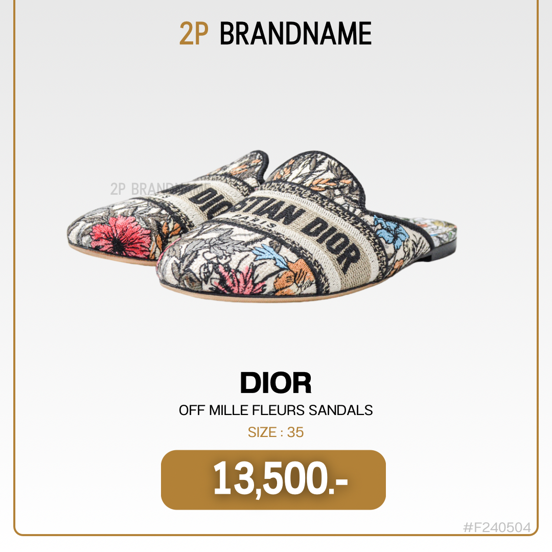 Dior Off Mille Fleurs Sandals (F240504)