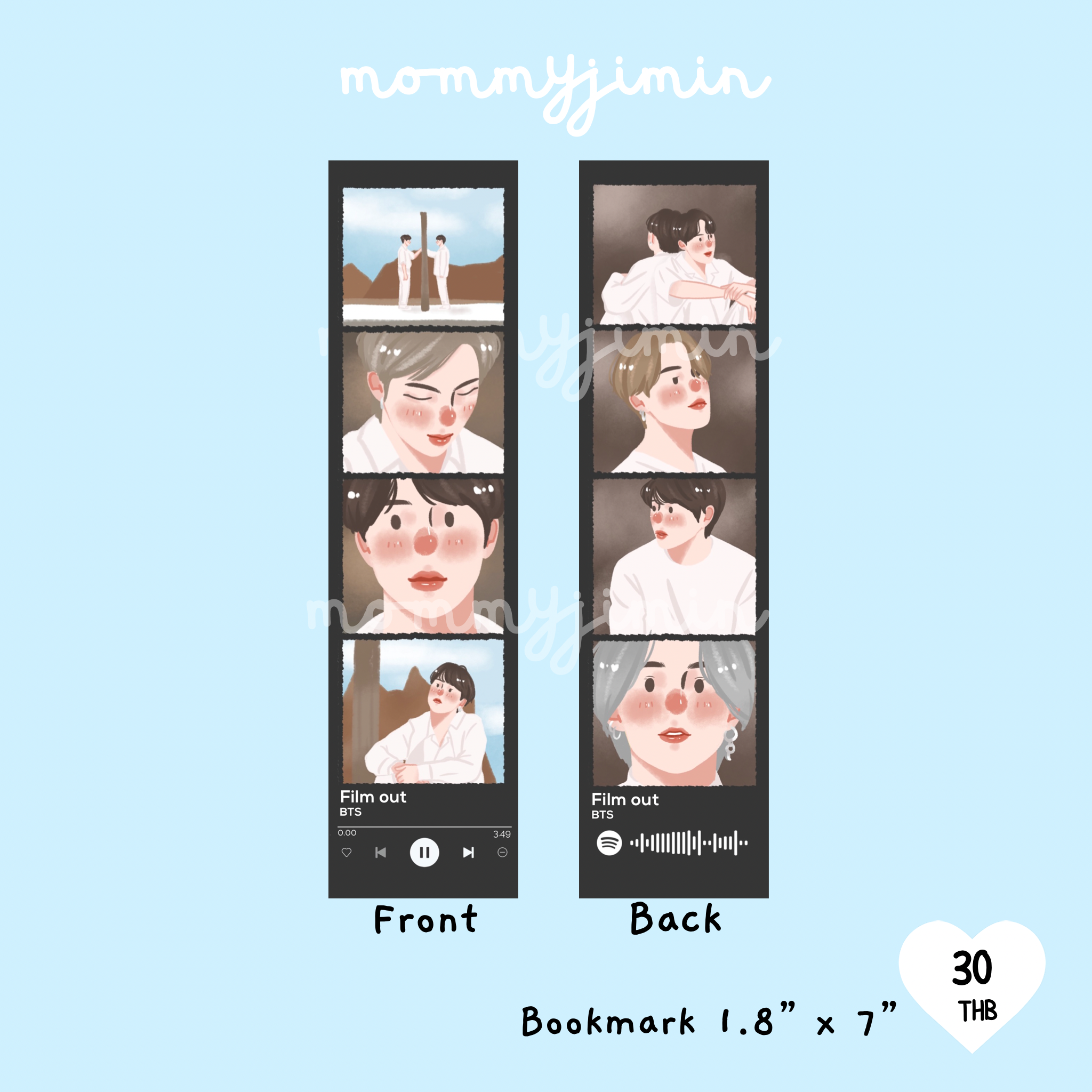 Bookmark BTS “Film out”