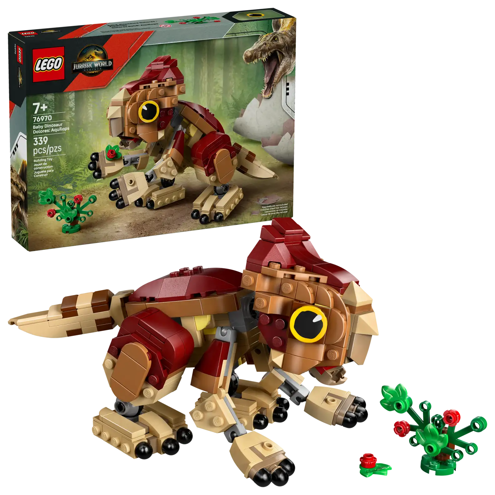 LEGO 76970 Baby Dinosaur Dolores: Aquil..(สินค้าซื้อแล้วไม่รับเปลี่ยนคืน)