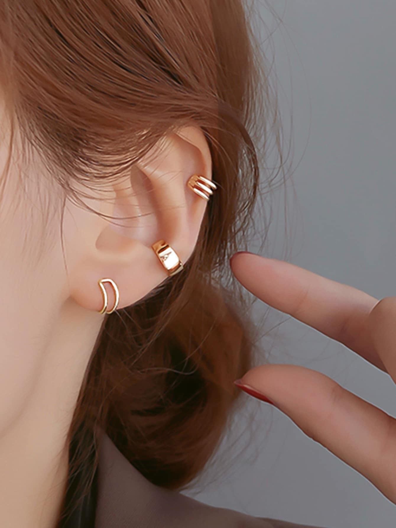 3pcs minimal earcuff