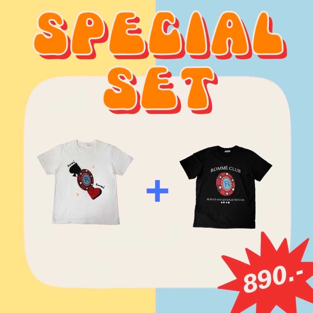 The Gambler Club Set เซตเสื้อยืดสุดชิค