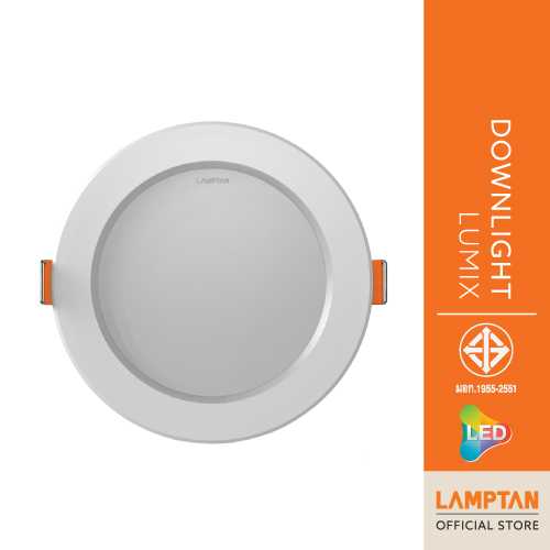 [Clearance Sale] LAMPTAN โคมไฟ LED Downlight LUMIX หน้ากลม