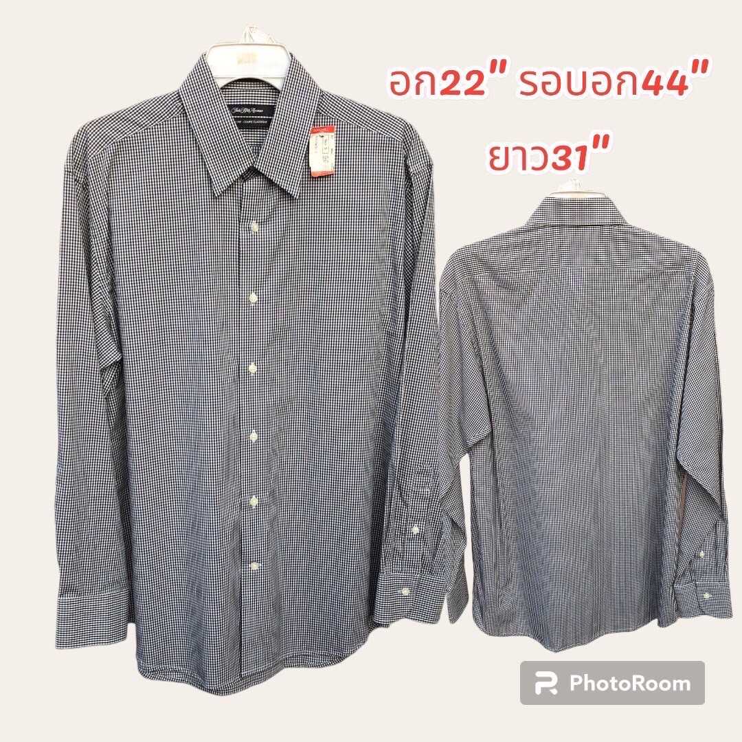 มีหลายสี หลายไซด์ เสื้อเชิ้ตลายสก็อตแขนยาว แบรนด์ห้างงานนอกมือ2เกรดA สินค้าพร้อมจัดส่ง