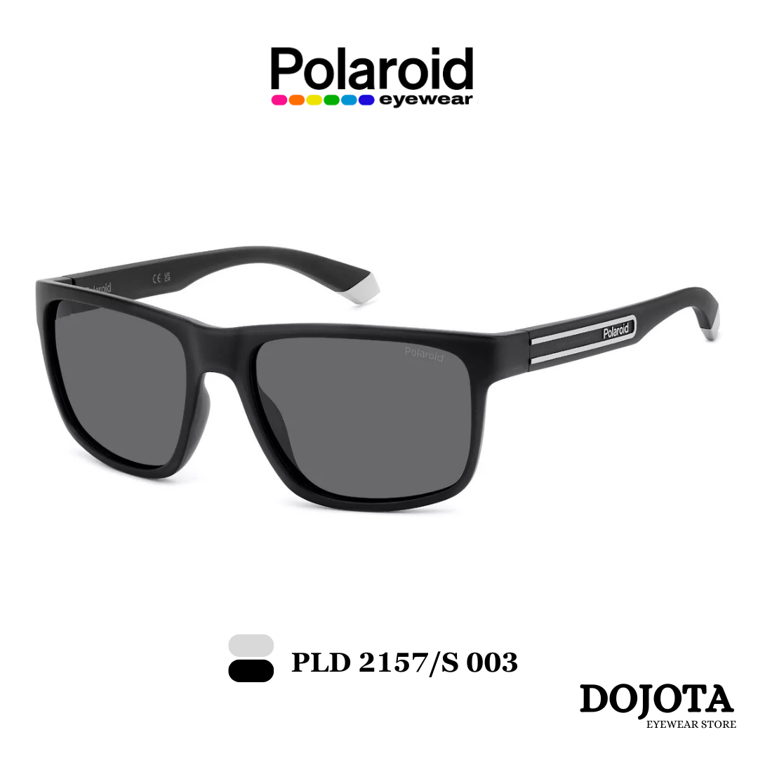 แว่นกันแดด Polaroid รุ่น PLD 2157/S 003 Matt Black ดำด้าน เลนส์ตัดโพลาไรซ์ ตัดแสงสะท้อน