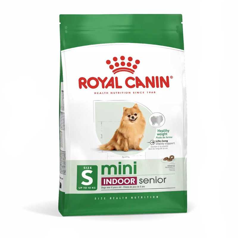 Royal canin Mini indoor senior 3 Kg อาหารสุนัขในบ้าน 8 ปีขึ้นไป