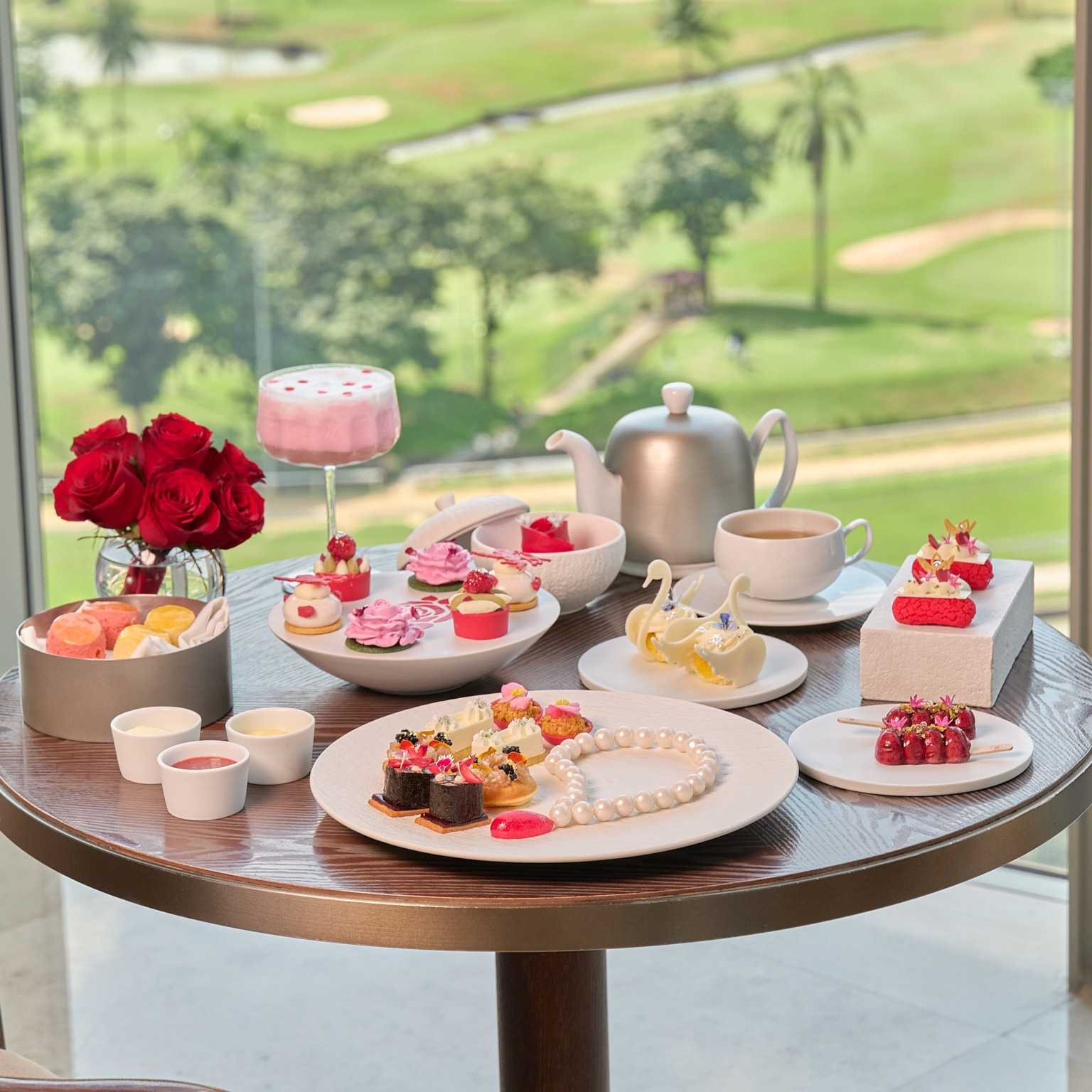 Afternoon Tea Set for Two - Valentine Theme