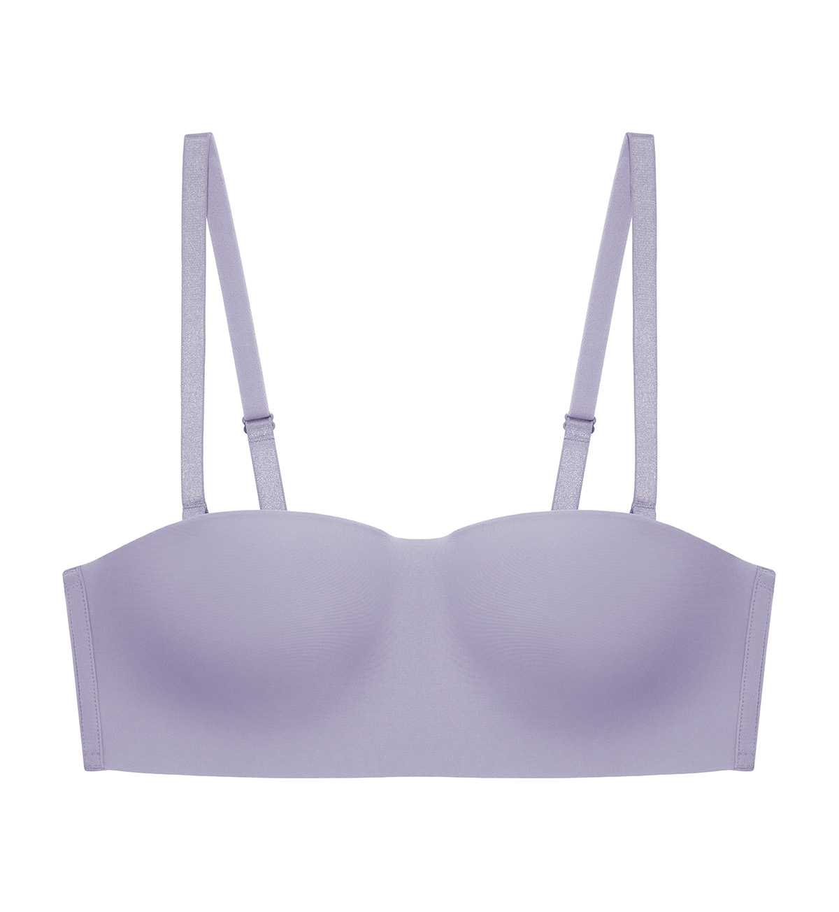 NEW Triumph 10224763 Simply Everyday Basic 3in1 HPD 00AT เสื้อชั้นในไม่มีโครง รูปแบบ Bandeau สีเทา