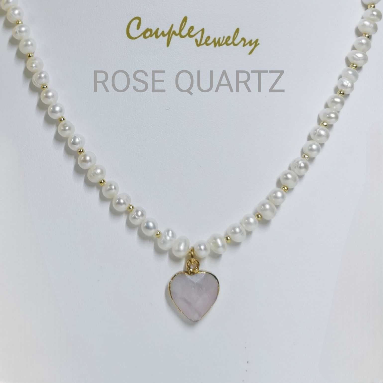 Love​ collection​ pearl(Rose Quartz)​