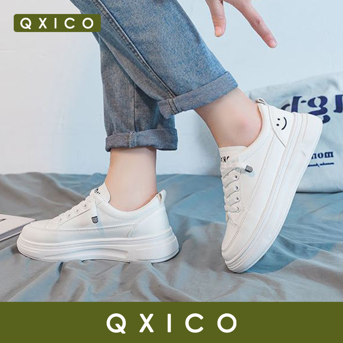 Qxico รุ่น QZ131 รองเท้าผ้าใบมาใหม่ รุ่นยอดฮิต!