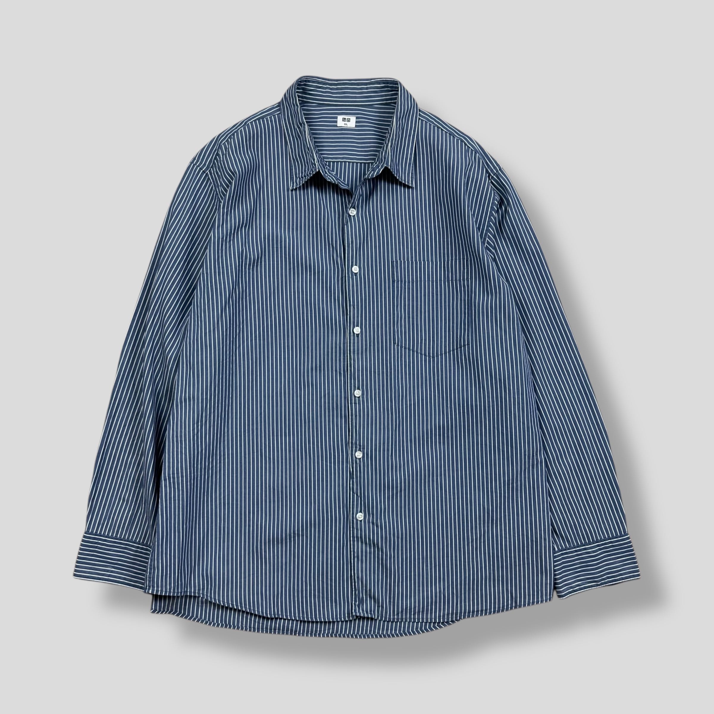 UNIQLO STRIPED POCKET SHIRT 