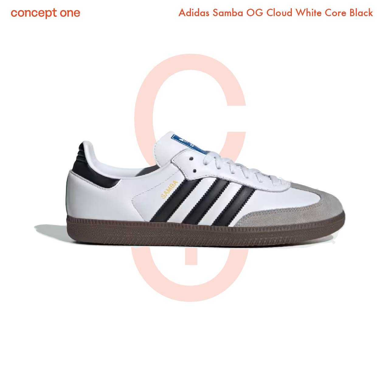 Adidas Samba OG Cloud White Core Black
