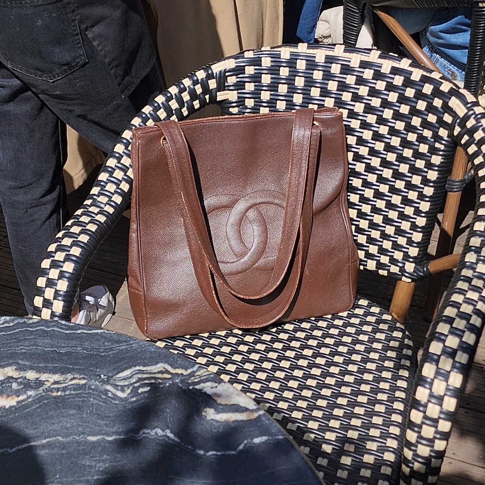 Vintage 1990s Chanel Tote