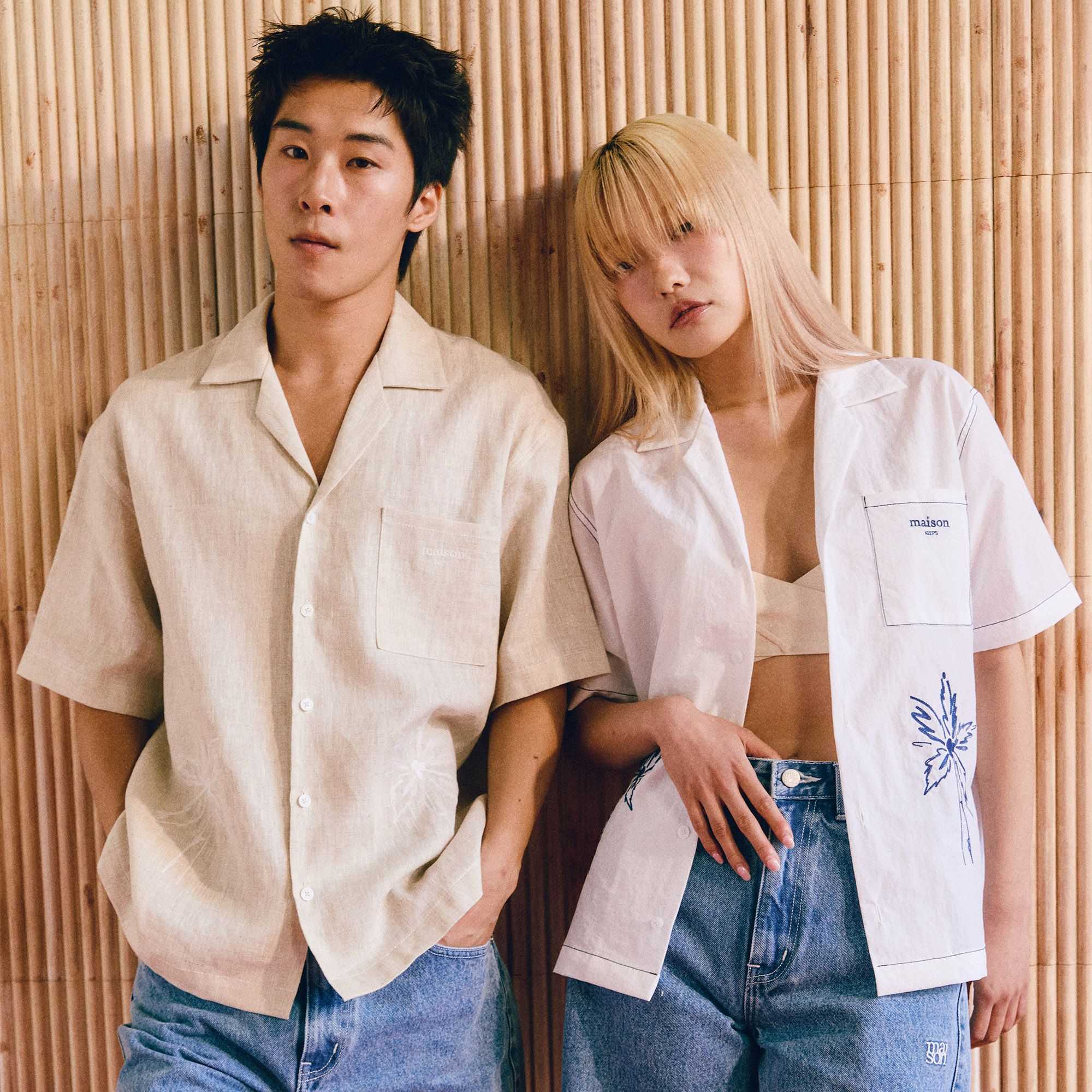 maison KEEPS | The Coastline Hawaiian Shirt | Unisex | เสื้อเชิ้ตฮาวาย แขนสั้น