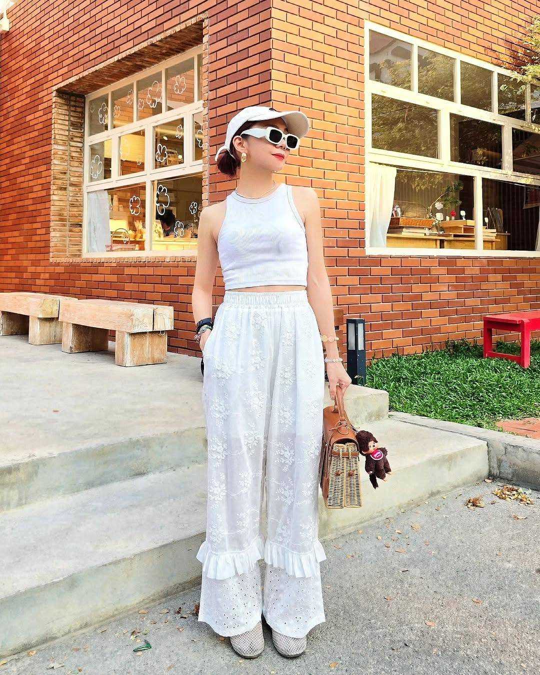 Lace pant