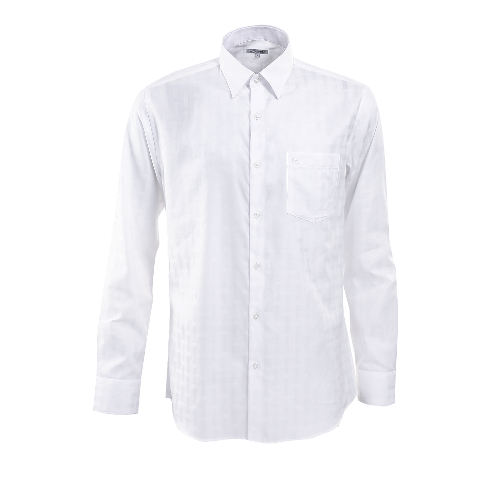 Guy Laroche เสื้อเชิ้ตแขนยาวใส่ทำงาน ลายในตัว (BAB9201W4)