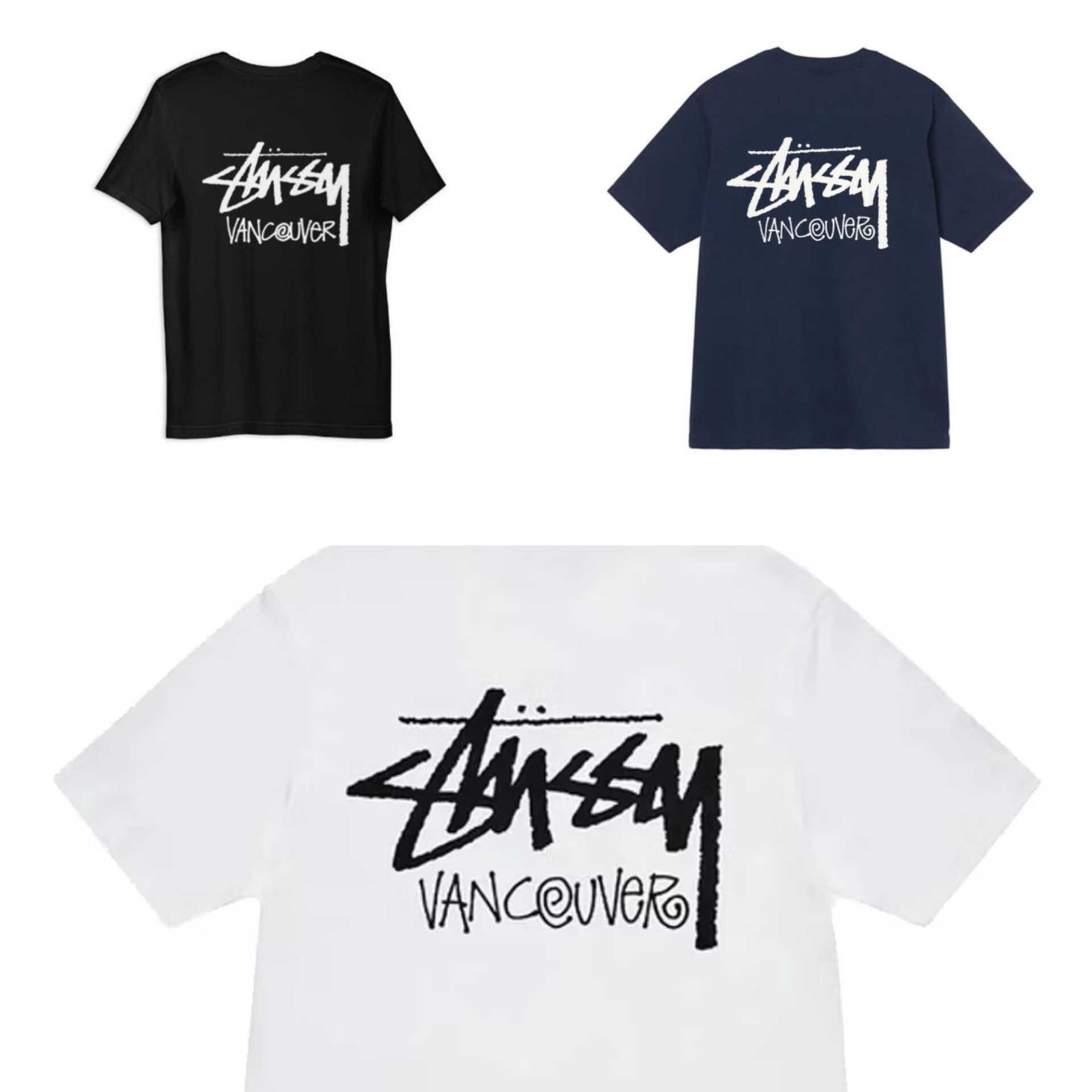 New STÜSSY CHAPTER TEE  “ VANCOUVER “